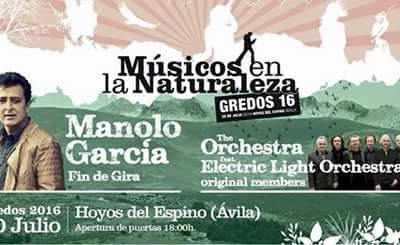 Manolo García y la ELO en «Músicos en la Naturaleza»